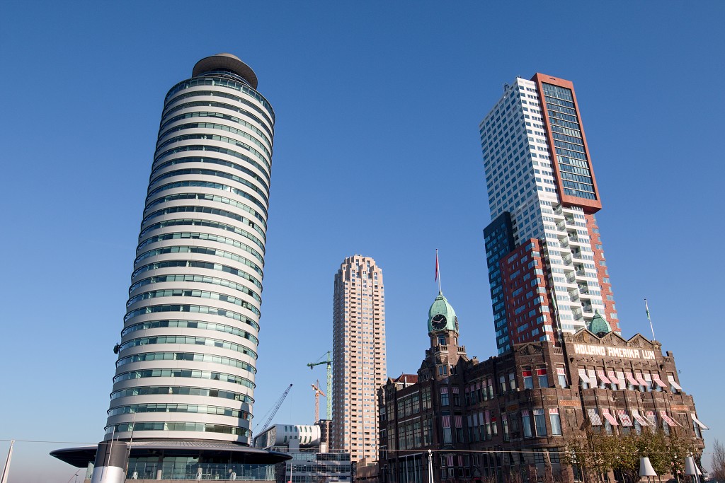 rotterdam haven havenstad hdr scheepvaart skyline euromast kop van zuid erasmusbrug erasmus mc europoort botlek maasvlakte